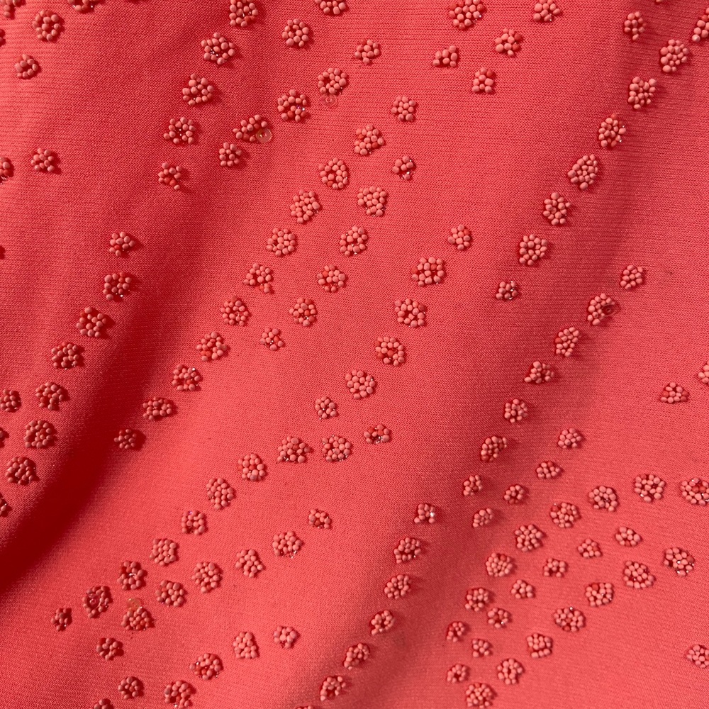 Bleeker & McDougal coral bat sleeve blouse - Picture 5 of 6